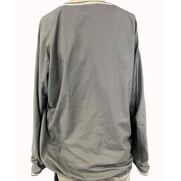 Nike Team Dri-Fit Men's Black Pullover Sweater/Windbreaker Sz L SKU 5066 - Picture 2 of 8